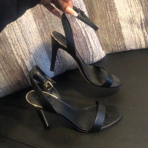 Black Strappy Sandals
